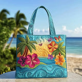 Brisa Isleña | Bolso acolchado artesanal