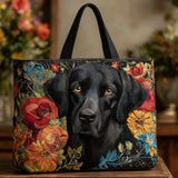 Flor Nocturna | Bolso acolchado artesanal