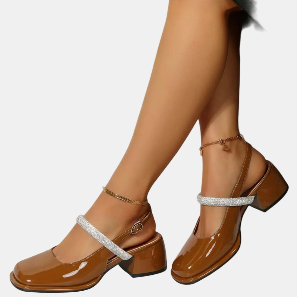 Beatriz | Sandalias Elegantes con Tacón para Brillar en Cada Ocasión