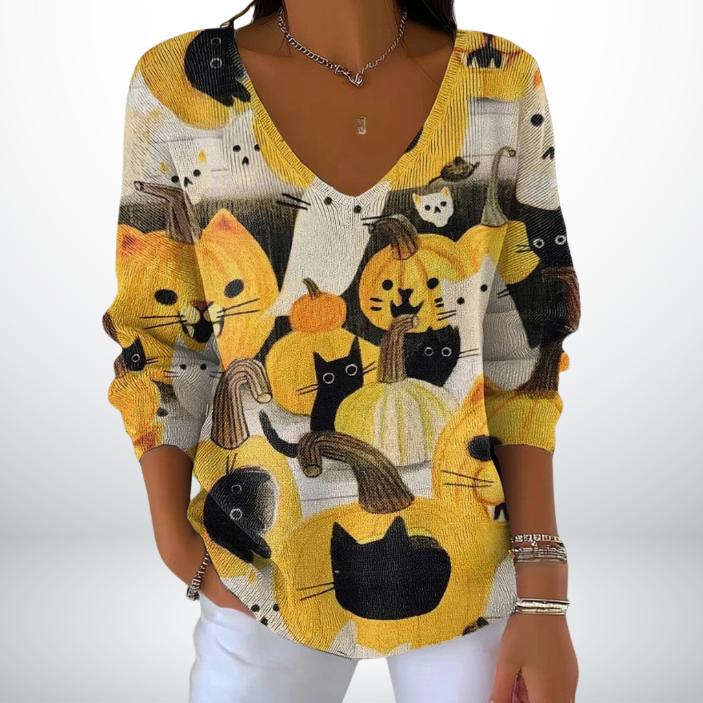 Evelien™ | Suéter Elegante con Escote en V