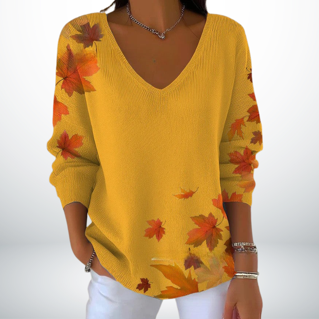 Evelien™ | Suéter de Punto con Escote Elegante