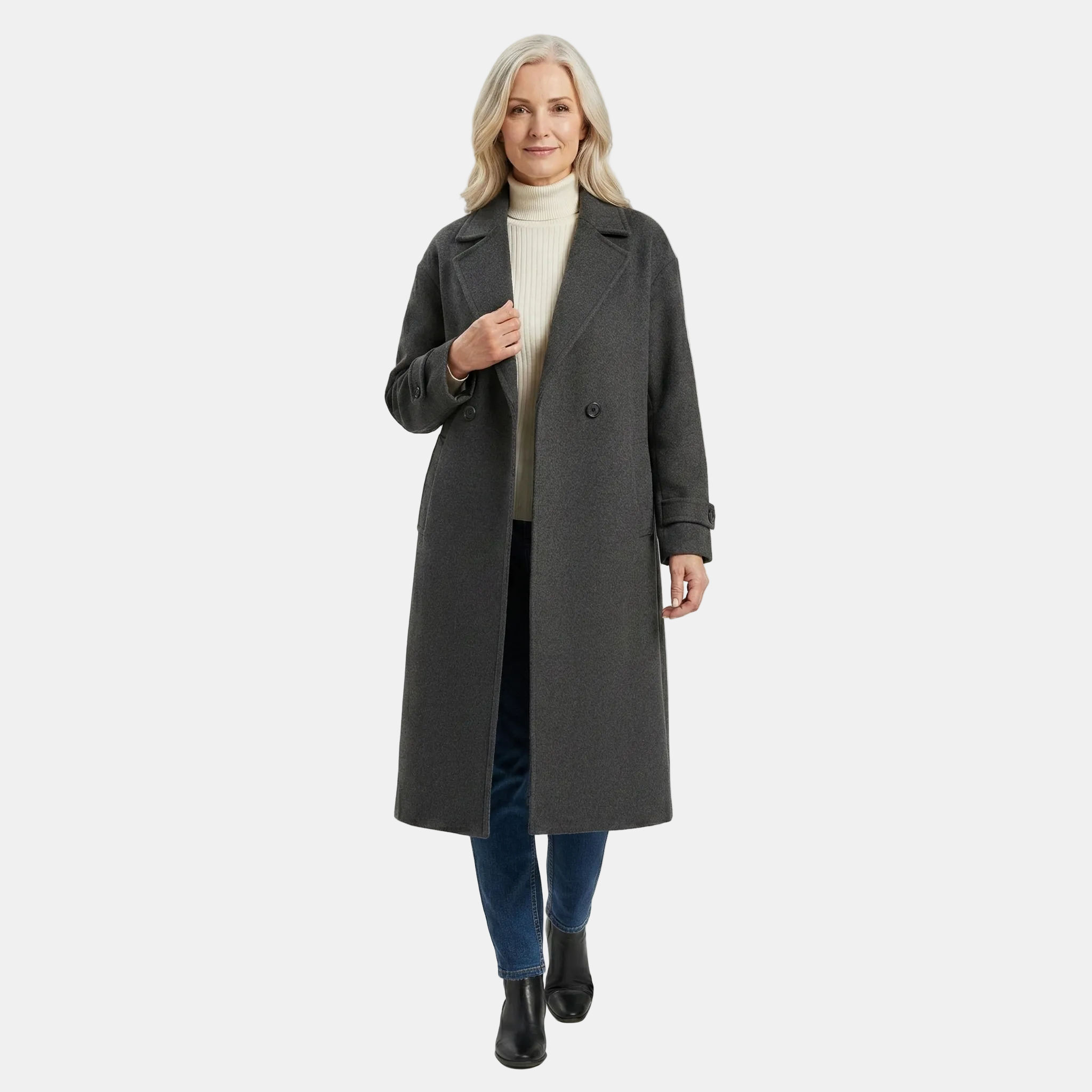 Sofía | Abrigo Largo de Lujo