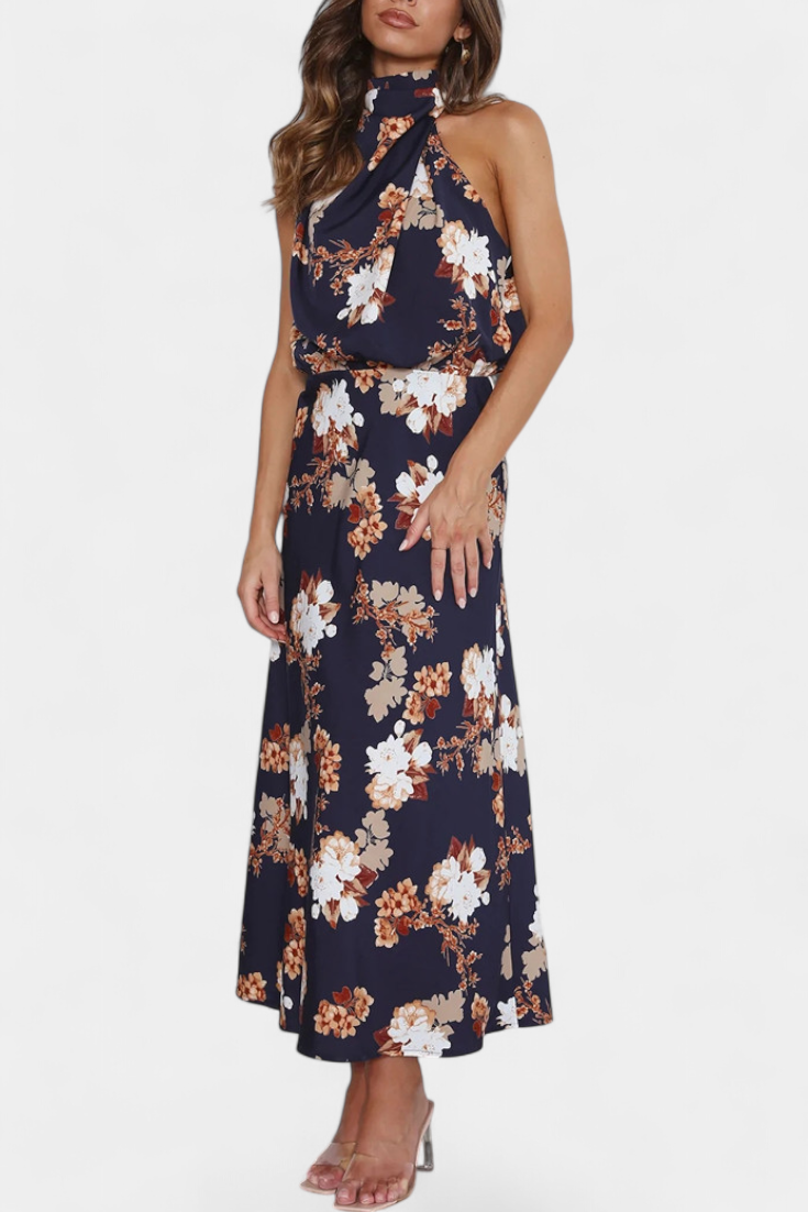 Aitana | Maxi Floral Halter