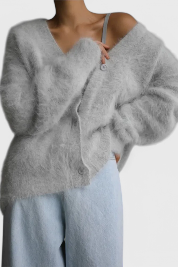 Daniela | Cardigan de Mezcla de Cachemira Suave