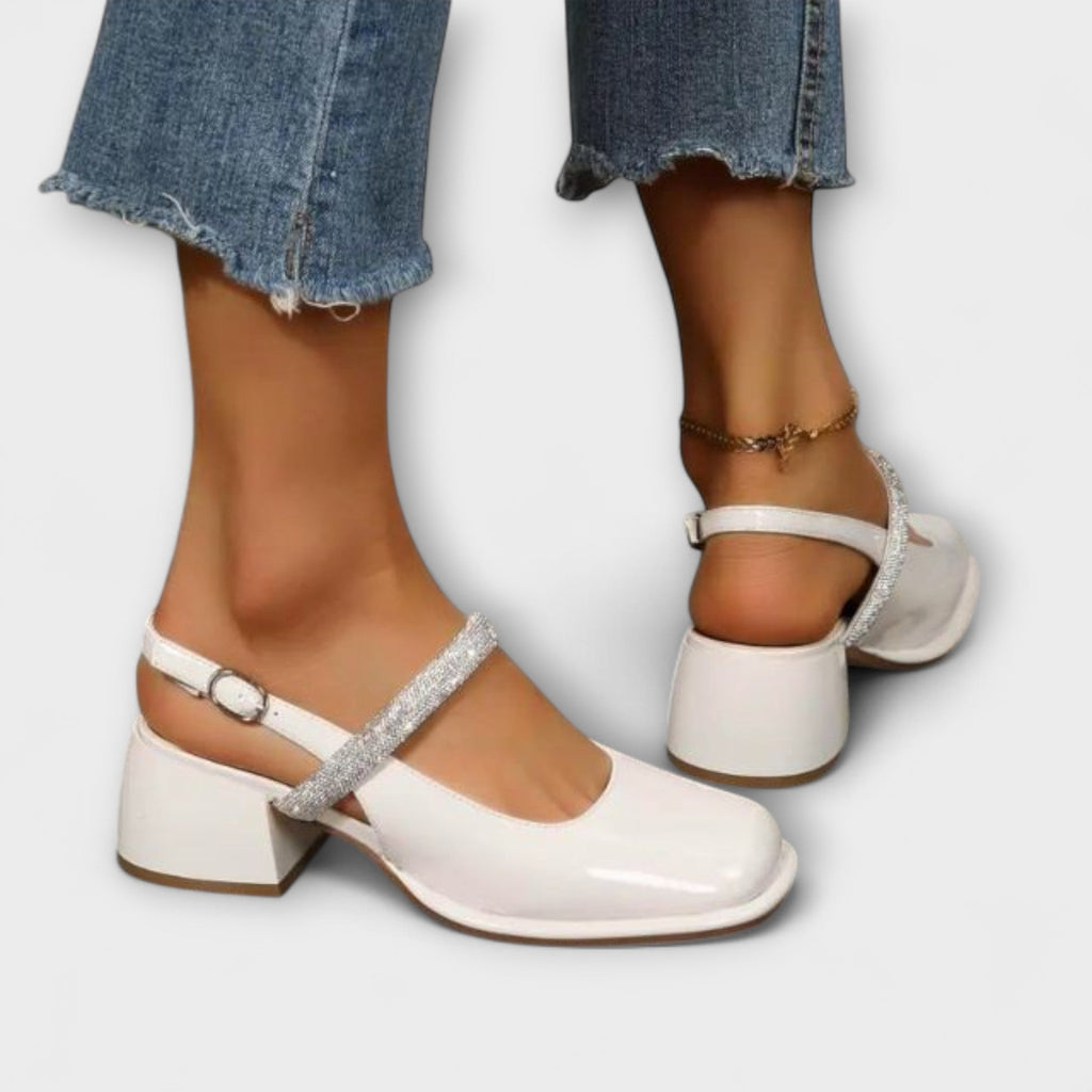 Beatriz | Sandalias Elegantes con Tacón para Brillar en Cada Ocasión