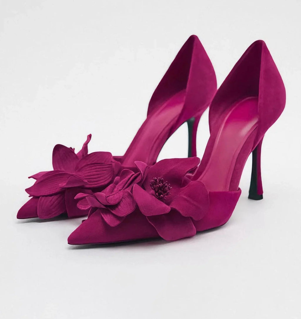 FLOR DE TARDE | TACONES DESIGNER ELEGANTES - ZYRO