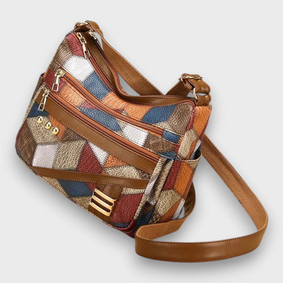 Miresta | Bolso de Hombro Patchwork